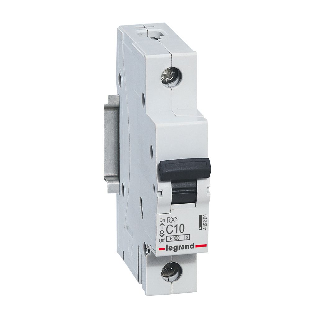 Jistič jednopólový LEGRAND 419200 RX3 1P C10 6000A