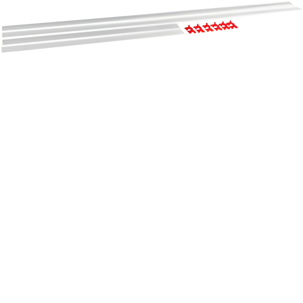HAG FZ624FP Plastová distanční sada pro FW624xx