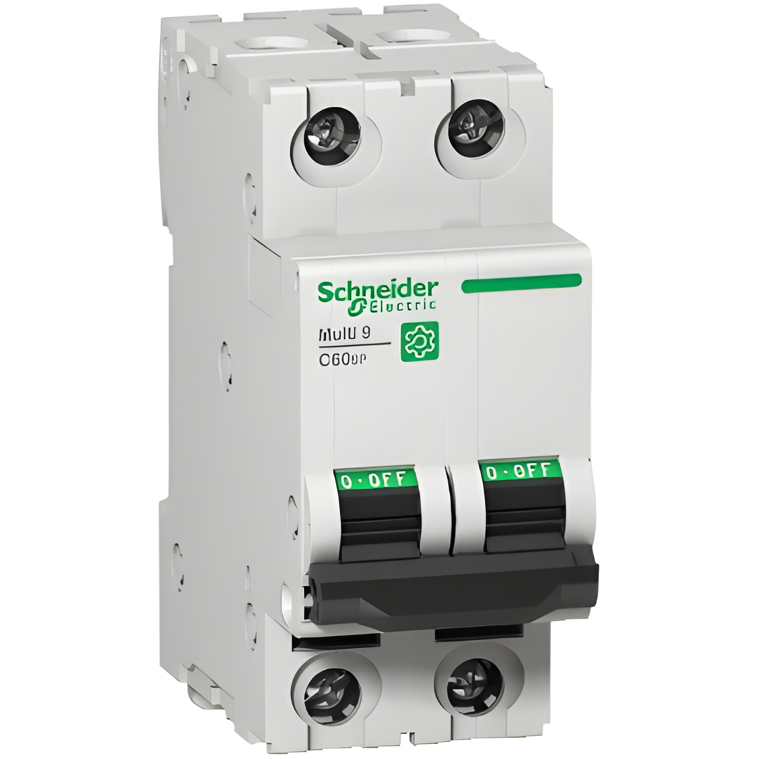Jistič dvoupolový SCHNEIDER M9F23232 Multi9 C60SP 2P D 32A 10kA 480Y/277V UL1077