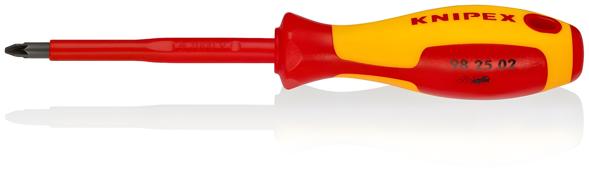KNIPEX 98 25 02 Šroubovák křížový PZ