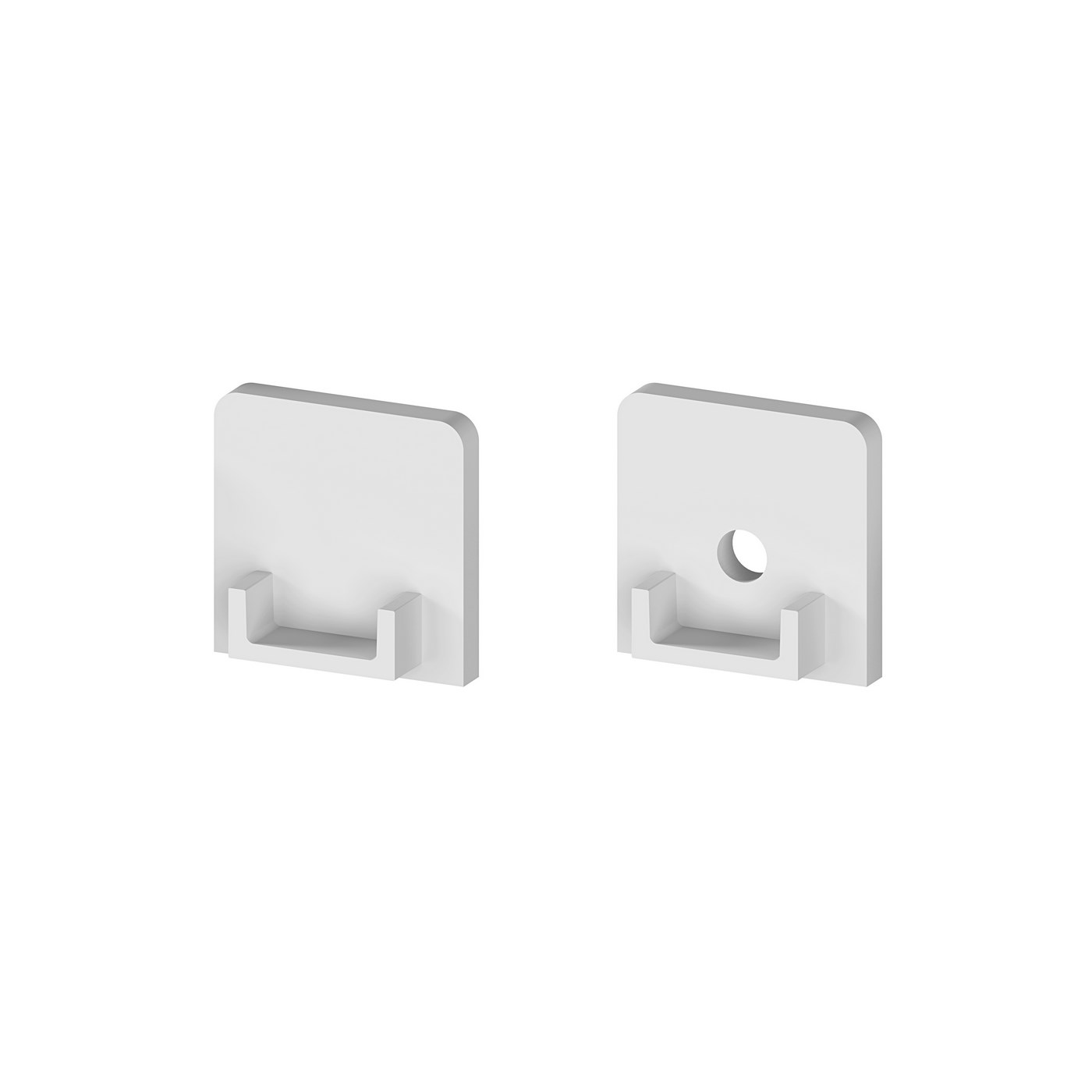 Koncovka profilu GREENLUX EC-PROFIL (YD) GR (2ks/sada)
