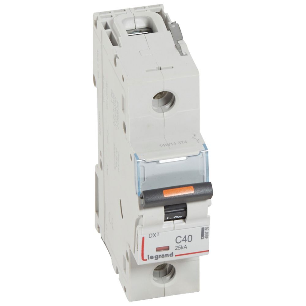 Jistič jednopólový LEGRAND 409759 DX3 1P C40 25KA