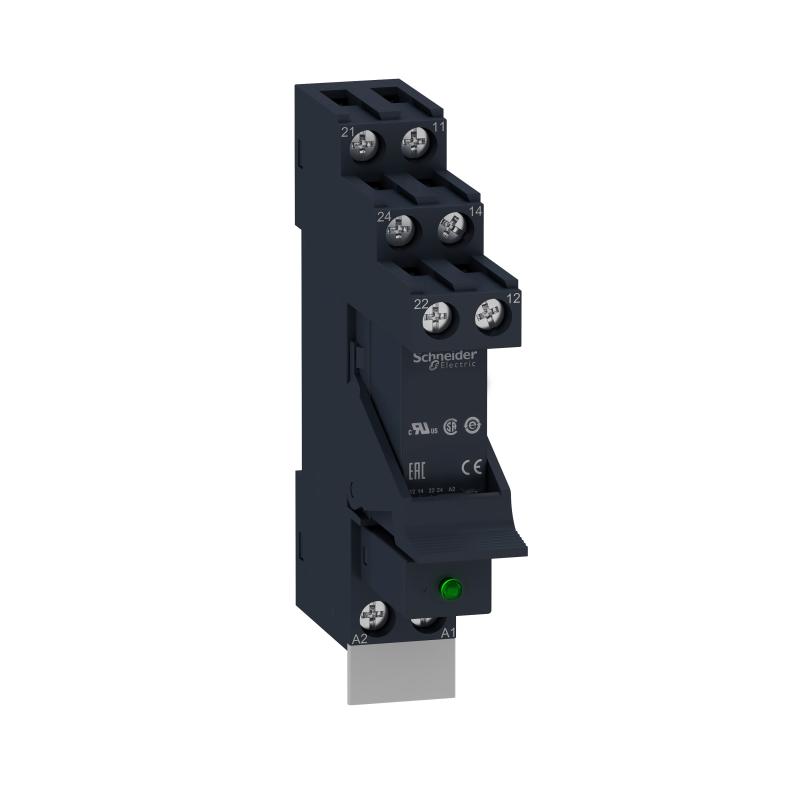 SCHN RSB2A080BDPV Relé Zelio + patice, 2V /Z, 8A, 24 VDC
