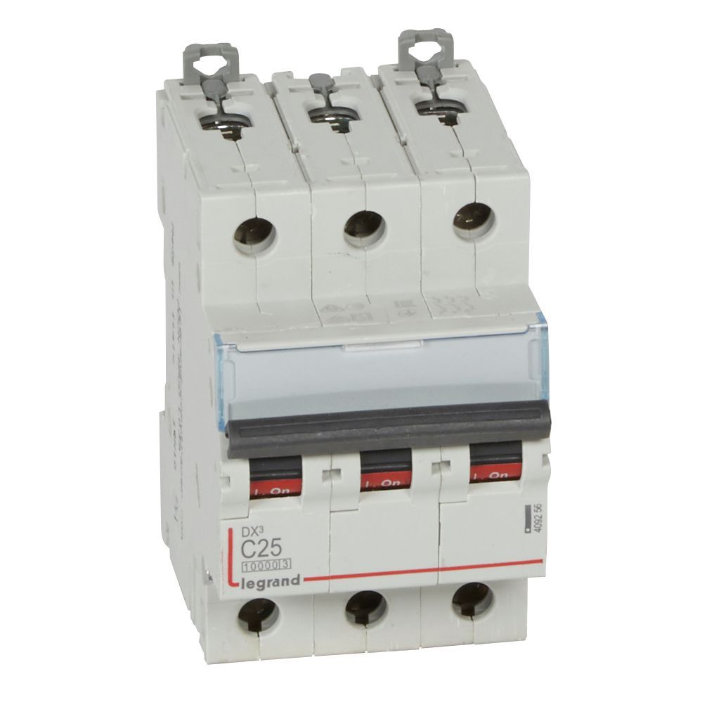 Jistič třípolový LEGRAND 409256 DX3 3P C25 10000A/16KA
