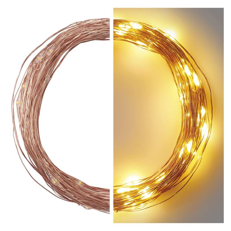EMOS D3AW02 100LED XMAS NANO10M C IP44 WW