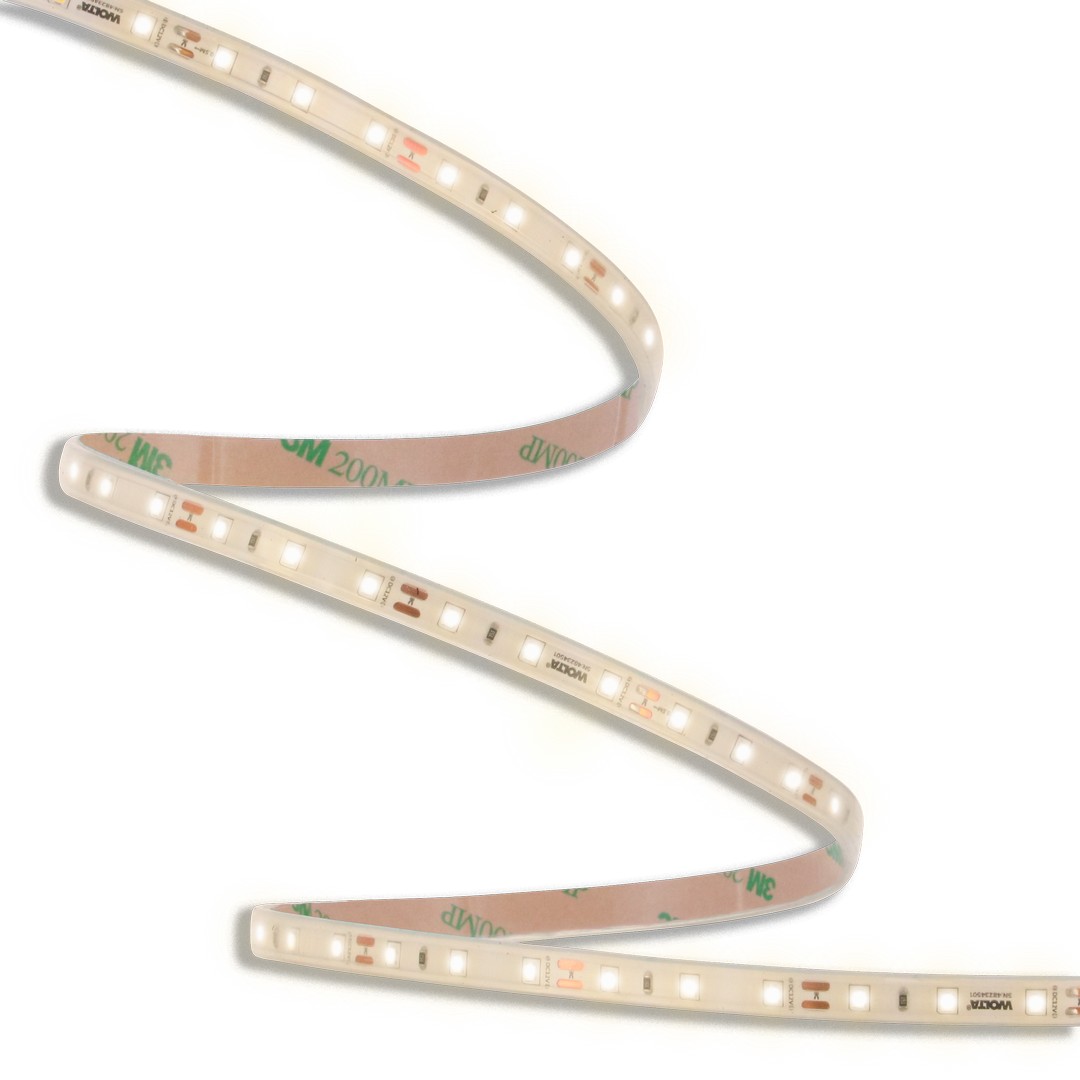 LED pásek LED-POL Strip SMD 12V/500LM/teplá bílá 5M IP65