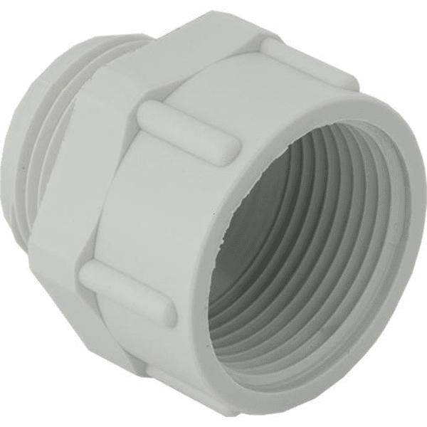SCHM AG-3711.13 Expanze plastová, světle šedá, se šestihranem, Pg11 / Pg13,5