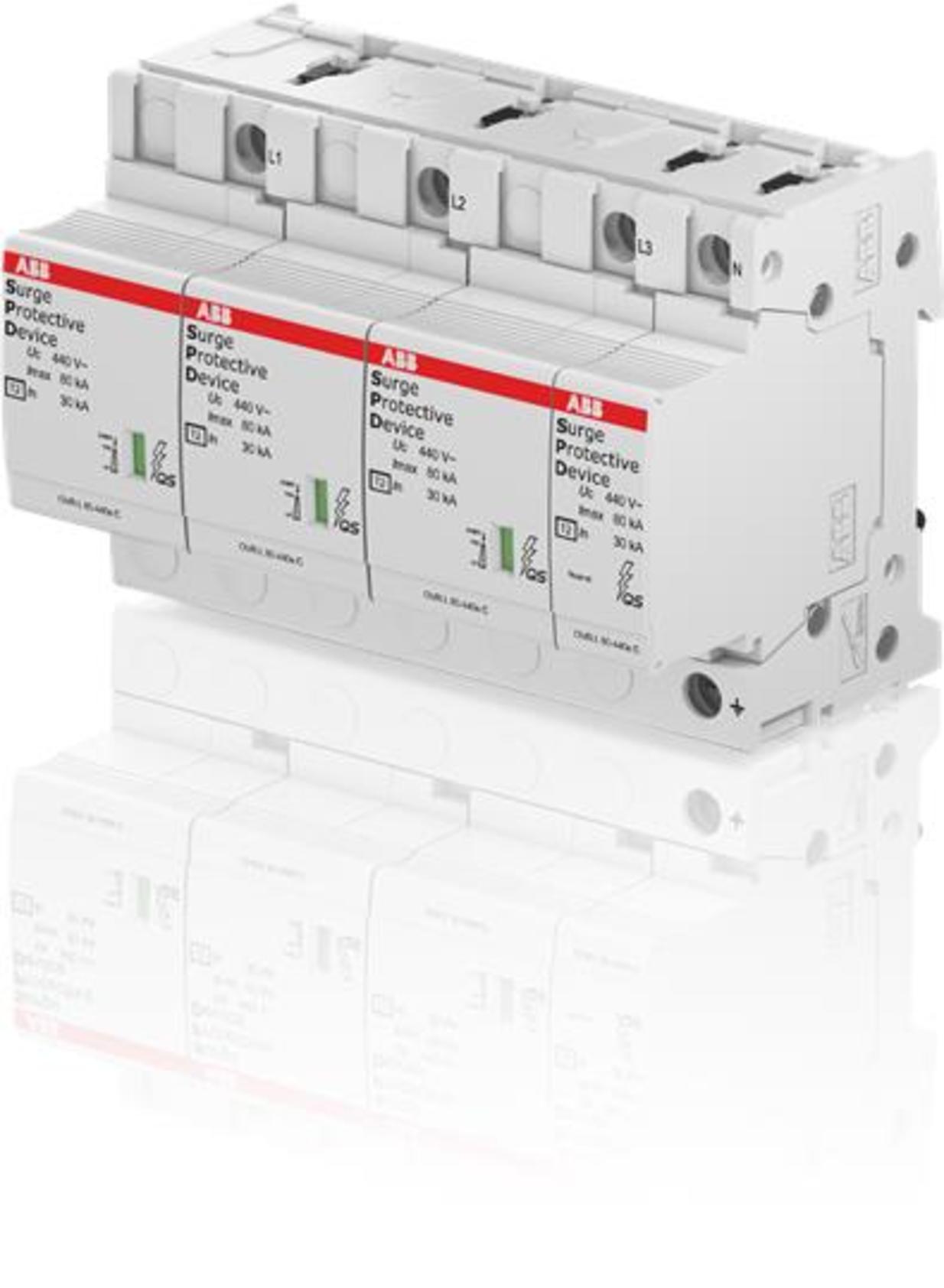 ABB 2CTB815708R4900 OVR T2 3N 80-440s P QS