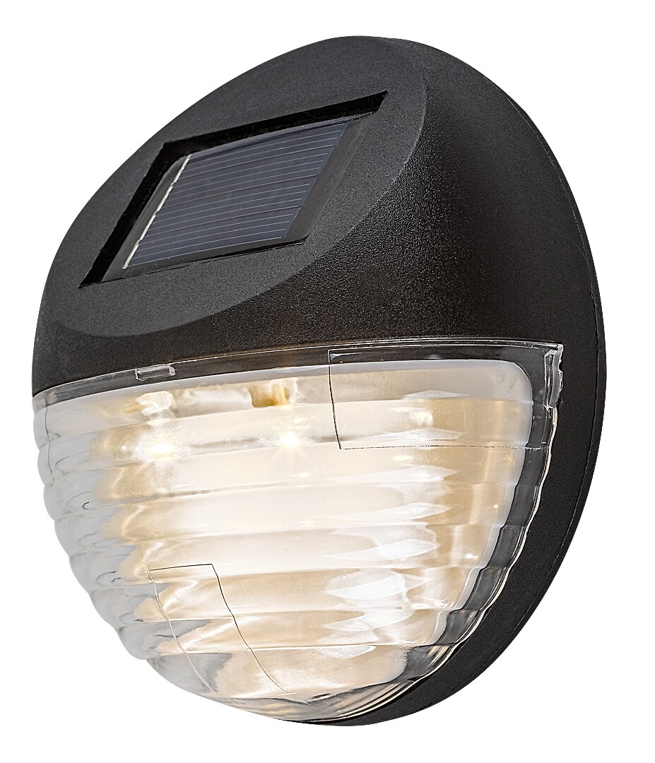 Solární svítidlo Lermos černá LED 0,06W RABALUX 77203
