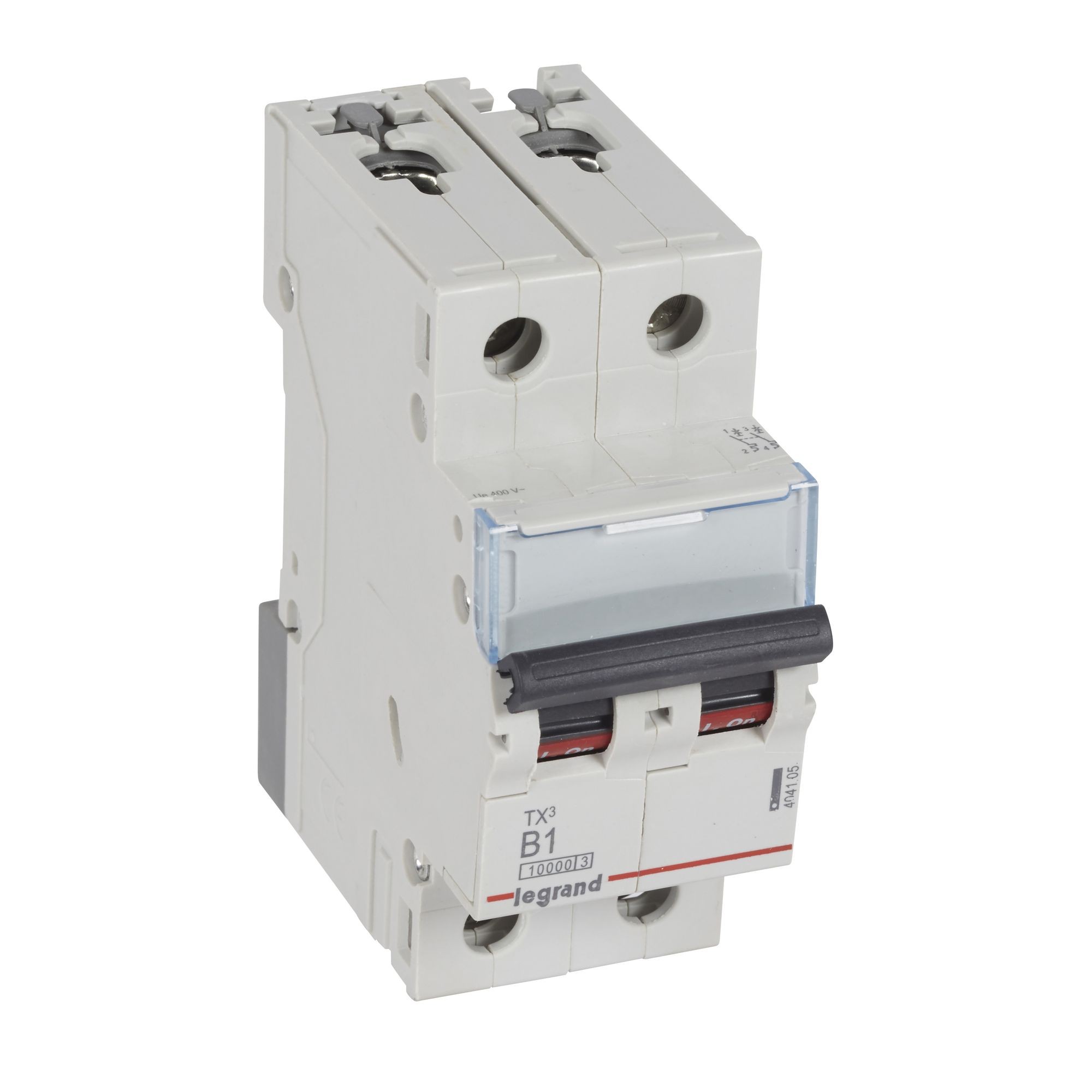 Jistič dvoupolový LEGRAND 404105 TX3 2P B1 10000A