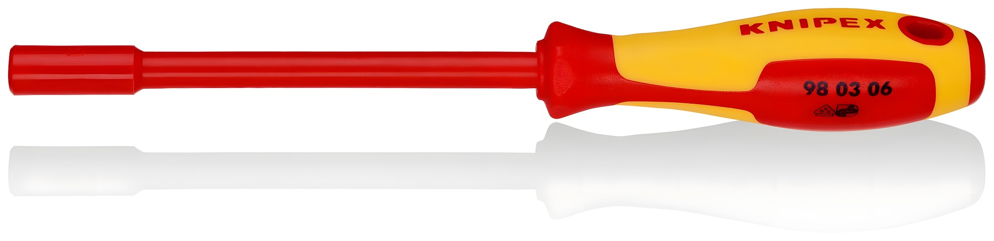KNIPEX 98 03 06 Šroubovák s nástrčným šestihranem