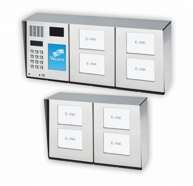 Tablo zvonkové CZECHPHONE 4004005923, E-INK MELODY, 88 jmenovek, MIFARE