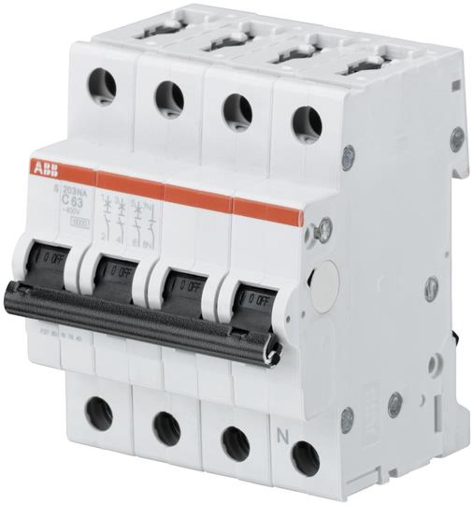 Jistič čtyřpolový ABB 2CDS253103R0034 S203-C3NAe compact S 200 S203-C3NA