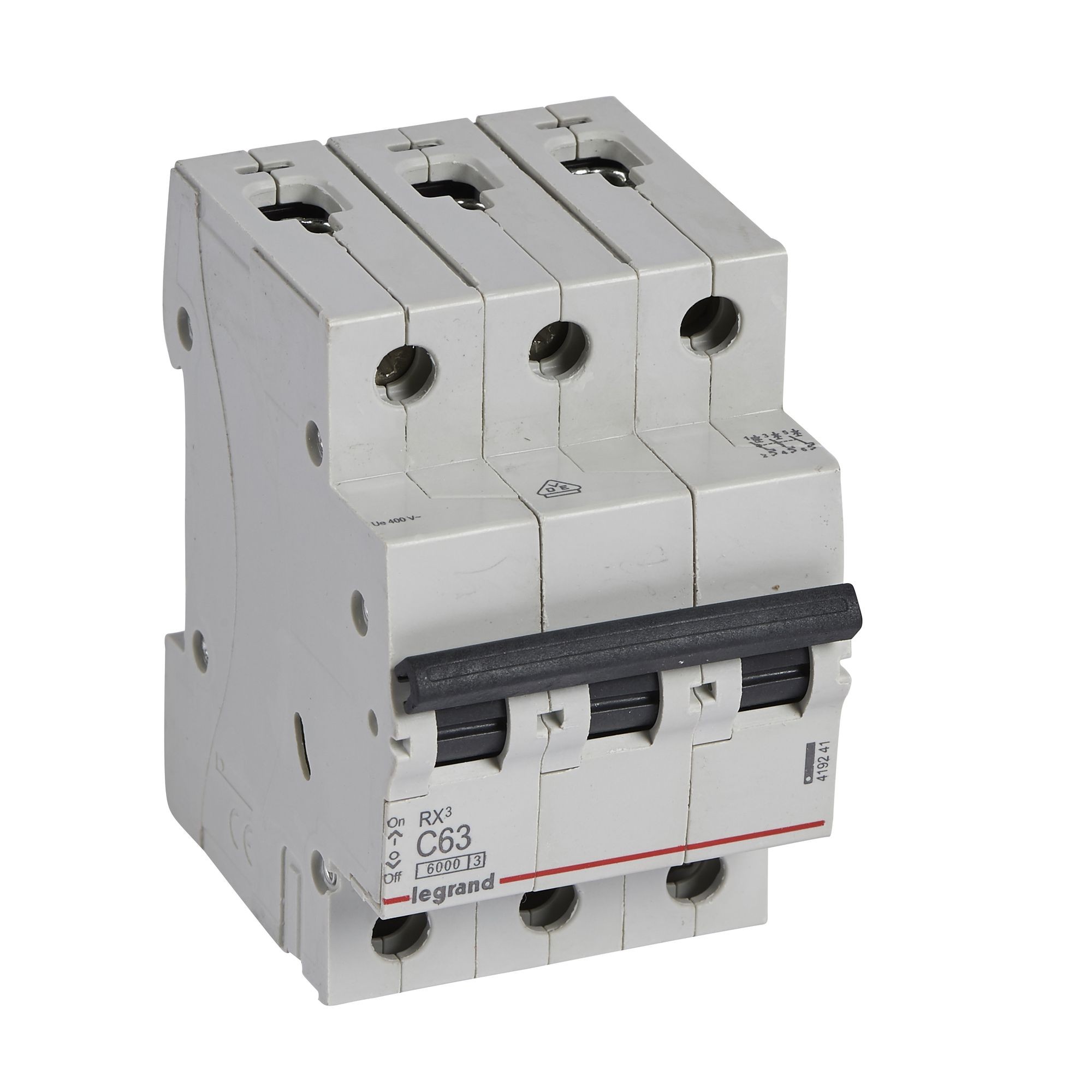 Jistič třípolový LEGRAND 419241 RX3 3P C63 6000A