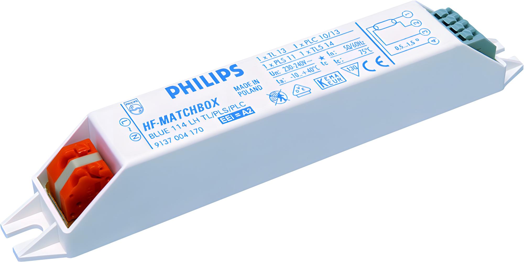 Předřadník Philips HF-M BLUE 114 LH TL/PL-S/PL-C 230-240V