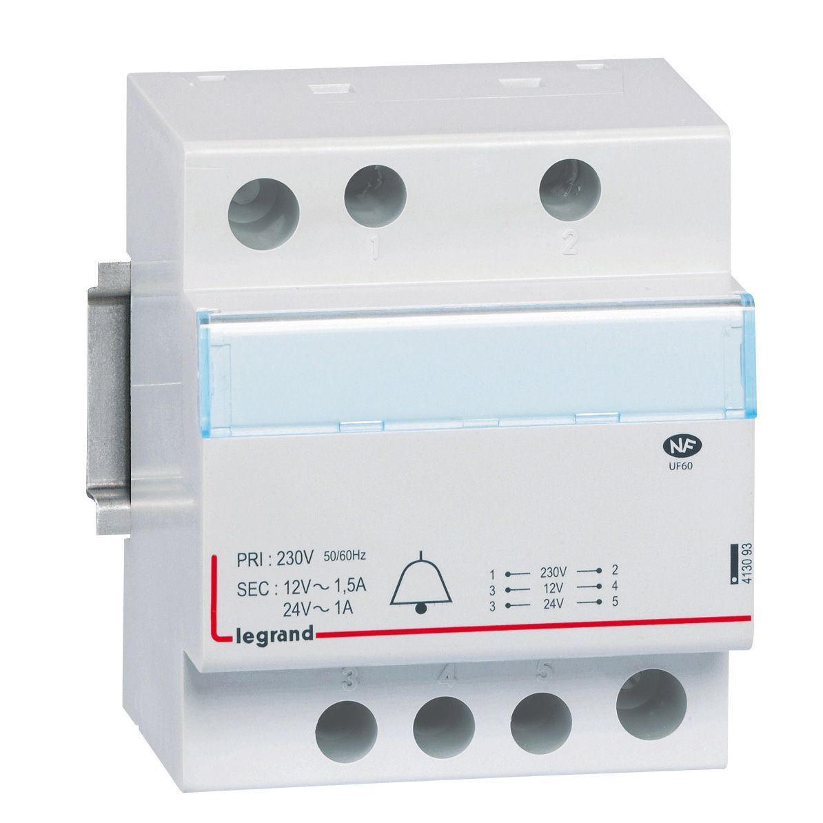 LEG 413093 TRANSF. 220V/24V-12V 1/1,5A