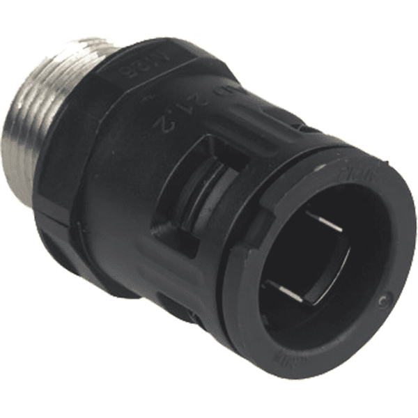 SCHM AG-5107.042.250 Hadicová spojka šroubovací, černá, pro průměr 42,5mm, M50