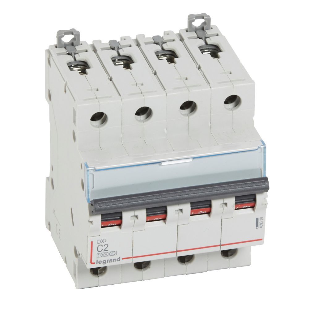 Jistič čtyřpolový LEGRAND 409330 DX3 4P C2 10000A/16KA