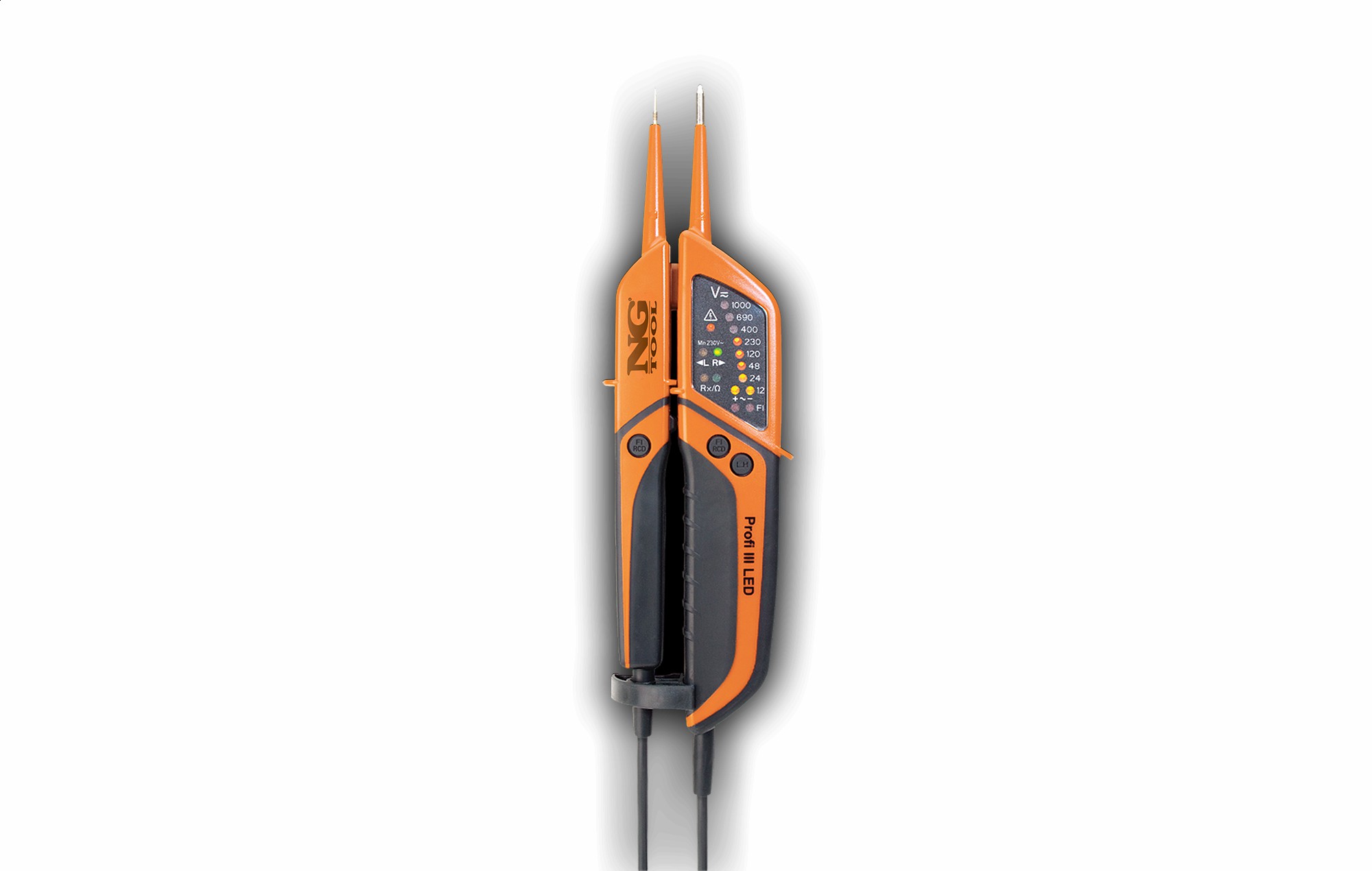 NG NM 00200017  Zkoušečka napětí LED Testboy Profi III LED, dvoupólová, CAT IV 1000V