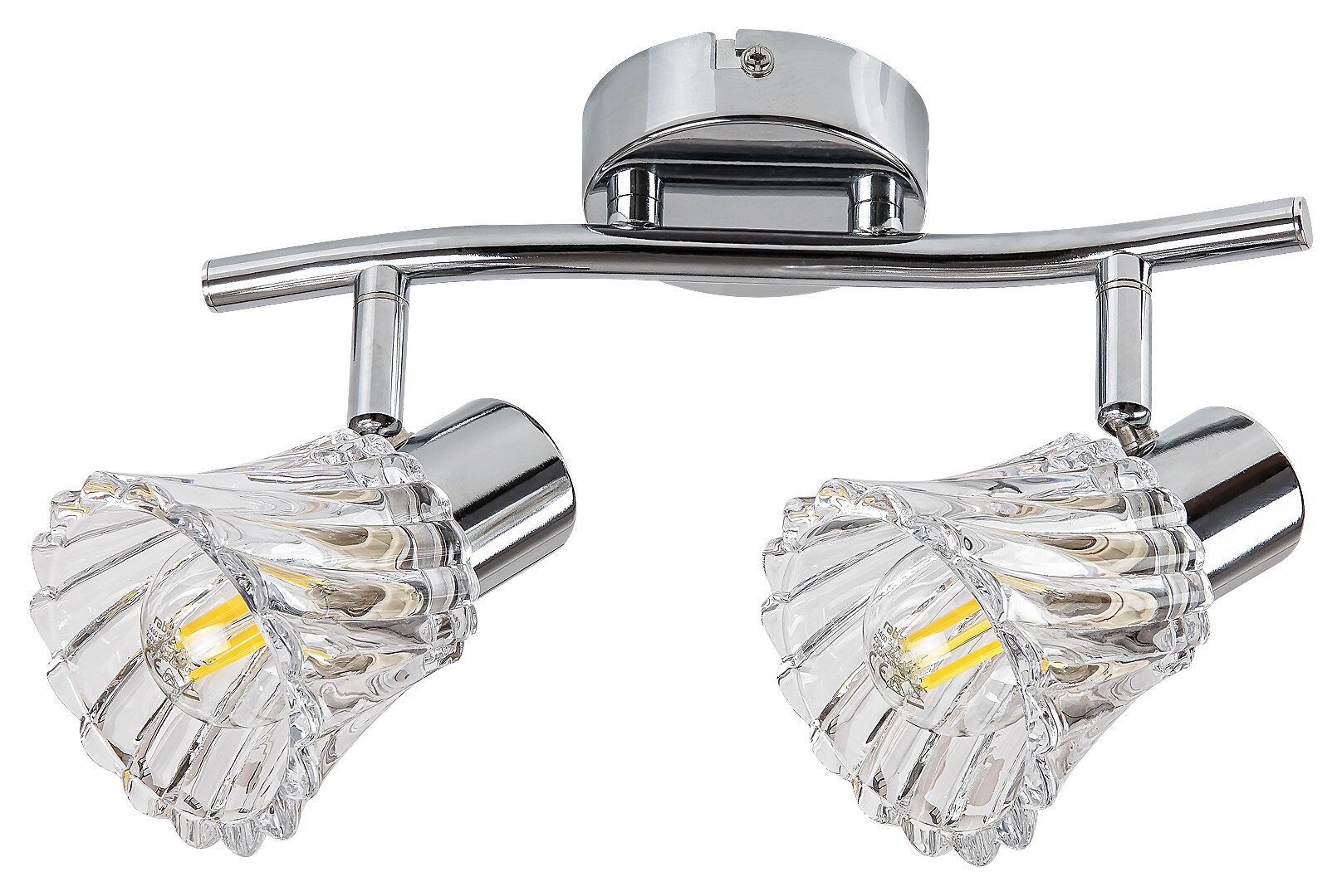 Bodové svítidlo Hestia chromová E14 2×40W RABALUX 5300