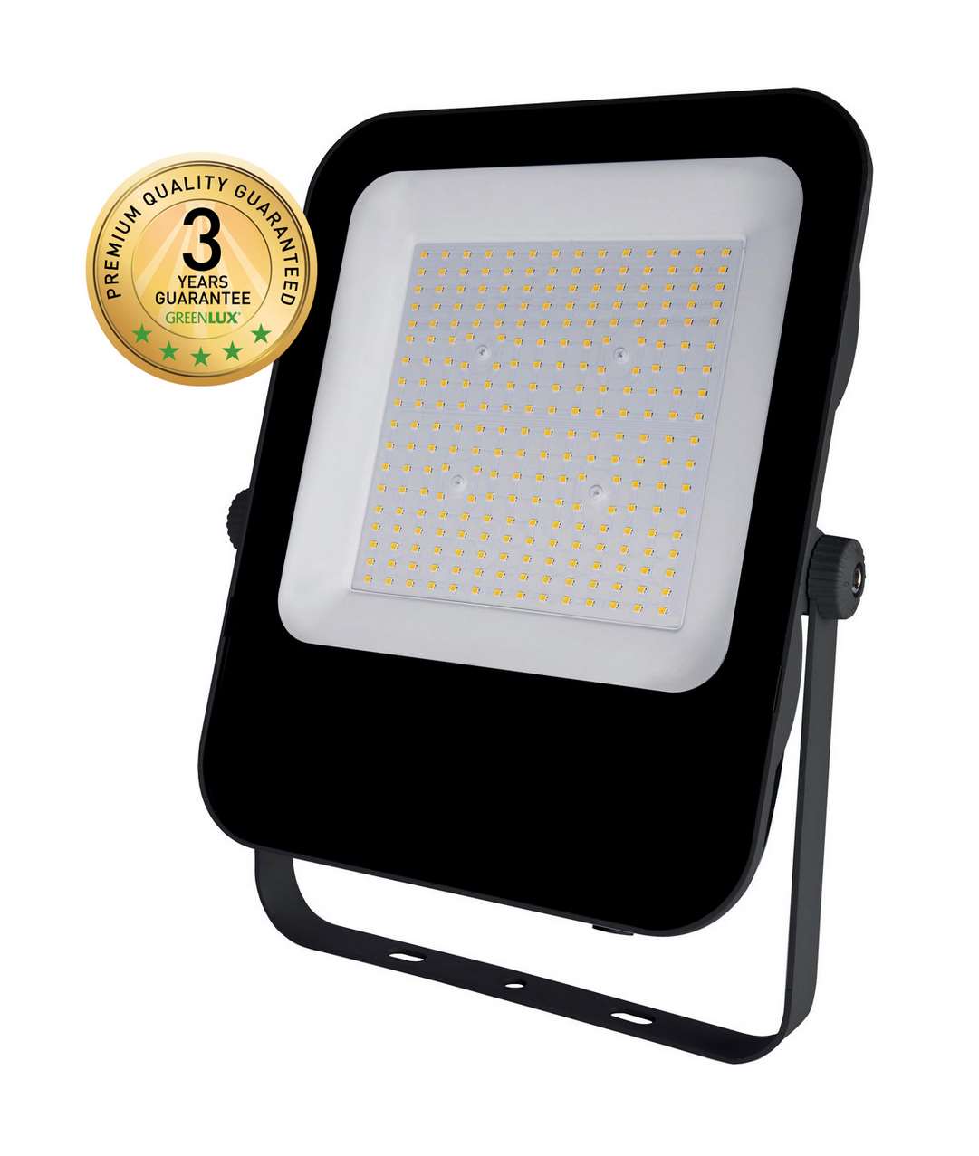 Reflektor LED GREENLUX ALFA SMD 200W, IP65, studená bílá, černá
