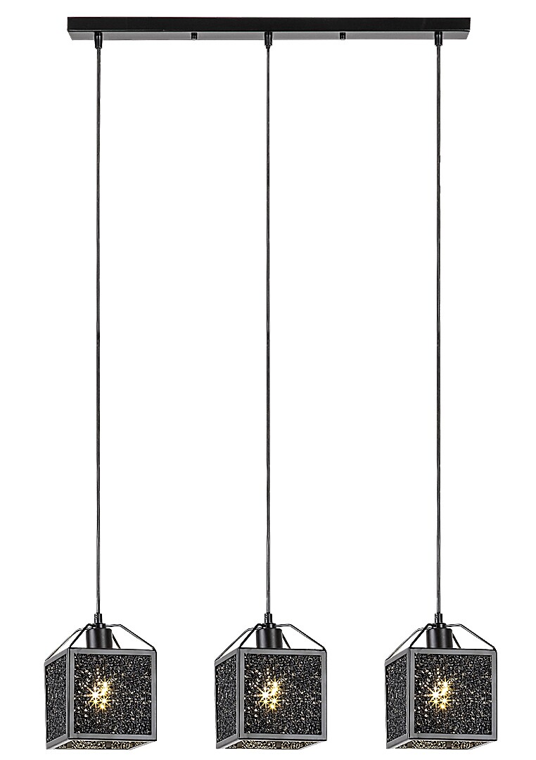 Závěsné svítidlo Samilo černá E27 3×40W RABALUX 72219