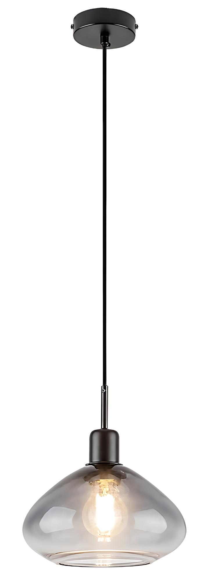 Závěsné svítidlo Dvora matná černá E27 1×40W RABALUX 72021