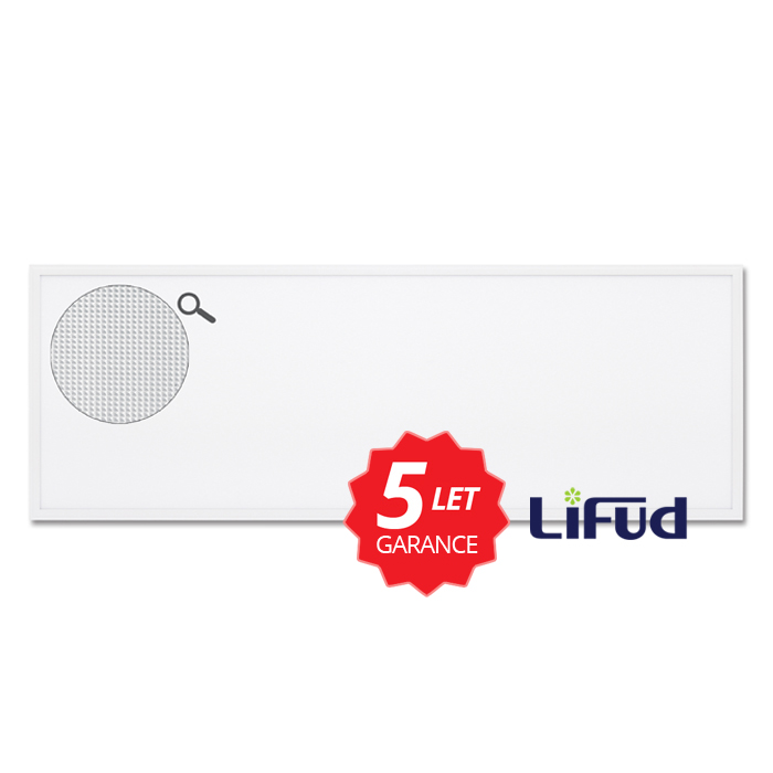 LED panel ECOPLANET ZEUS 45W, 4800lm, 4000K, IP20, bílá