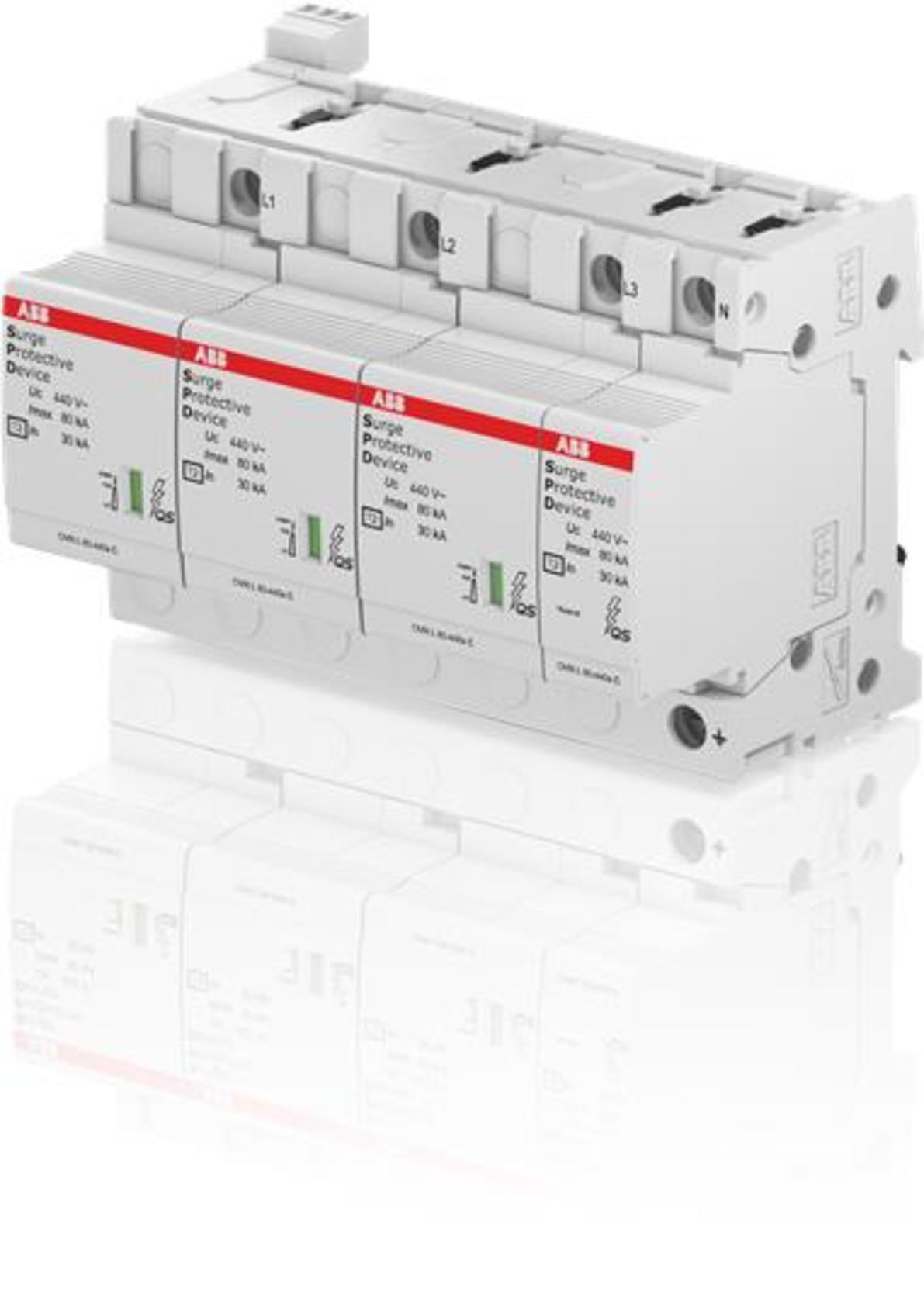 ABB 2CTB815708R3700 OVR T2 3N 80-440s P TS QS