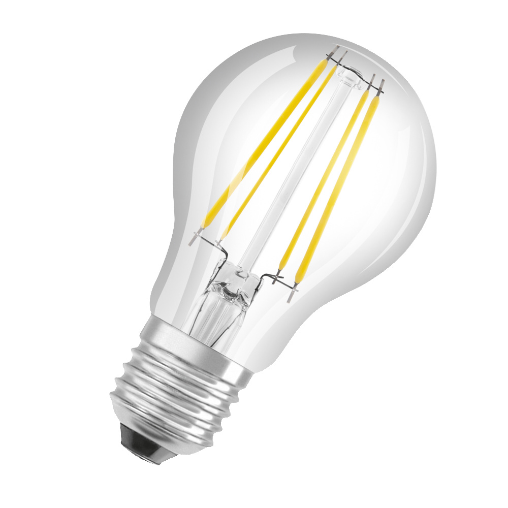 LED žárovka LEDVANCE LED CLA40 2,5W/830 230V FILEAE27FS1, čiřá