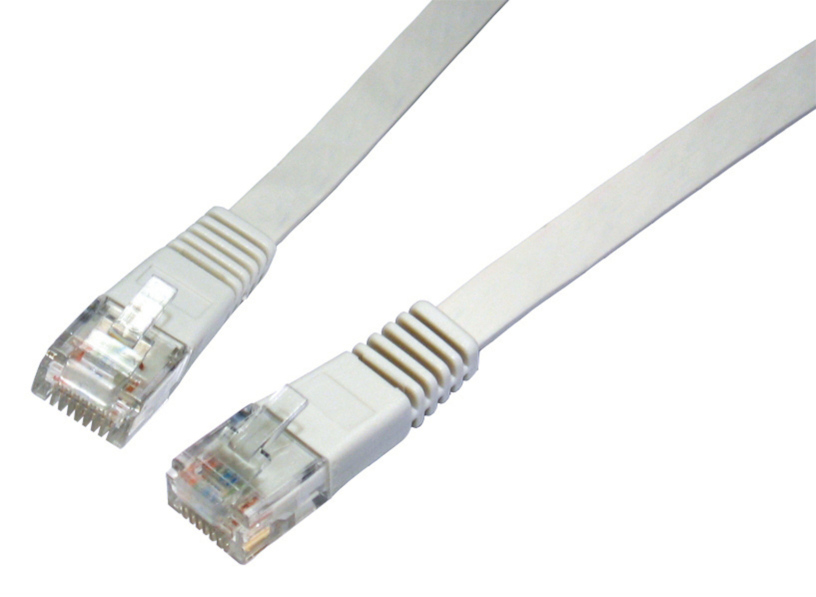 Patch kabel SOLARIX C6-111GY-2 mB, CAT6, UTP, LSOH, non-snag-proof, plochý, 2 m, šedá