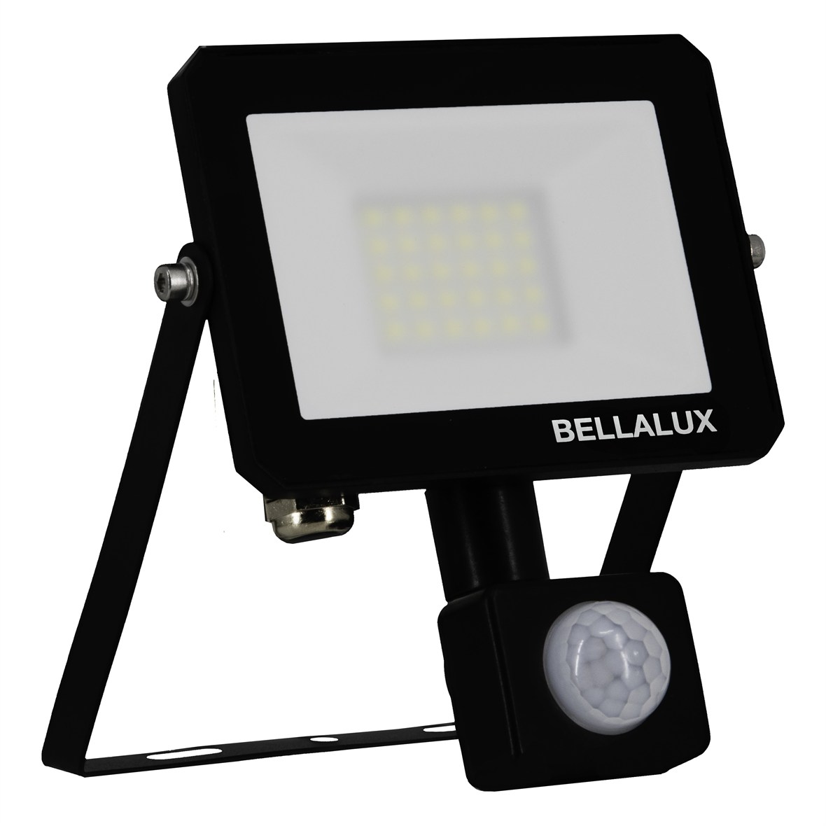 Venkovní LED reflektor se senzorem VITAL, 20W, Denní bílá, Černý