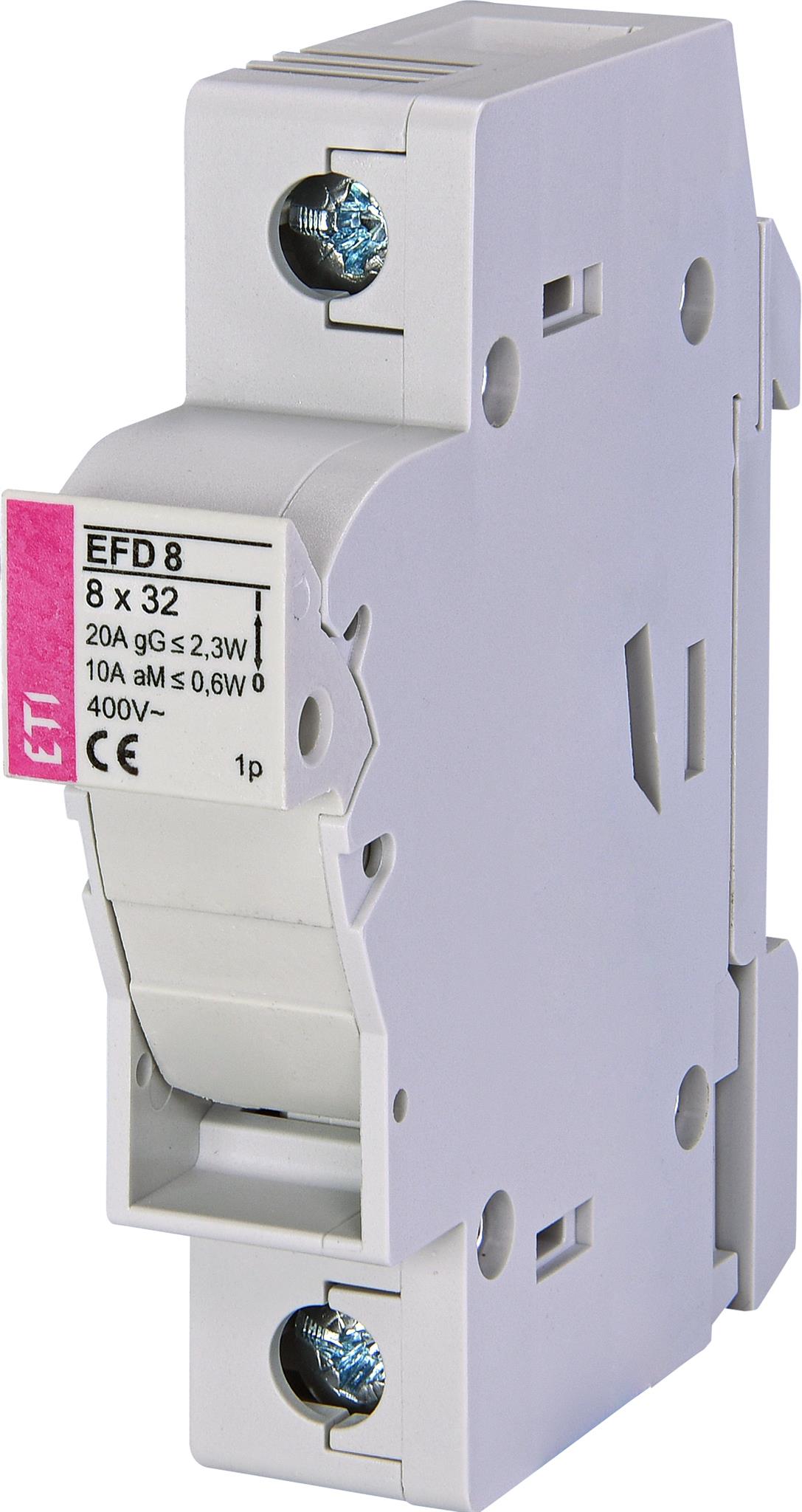 ETI 002520301pojistkový odpínač, EFD 8 1p AD