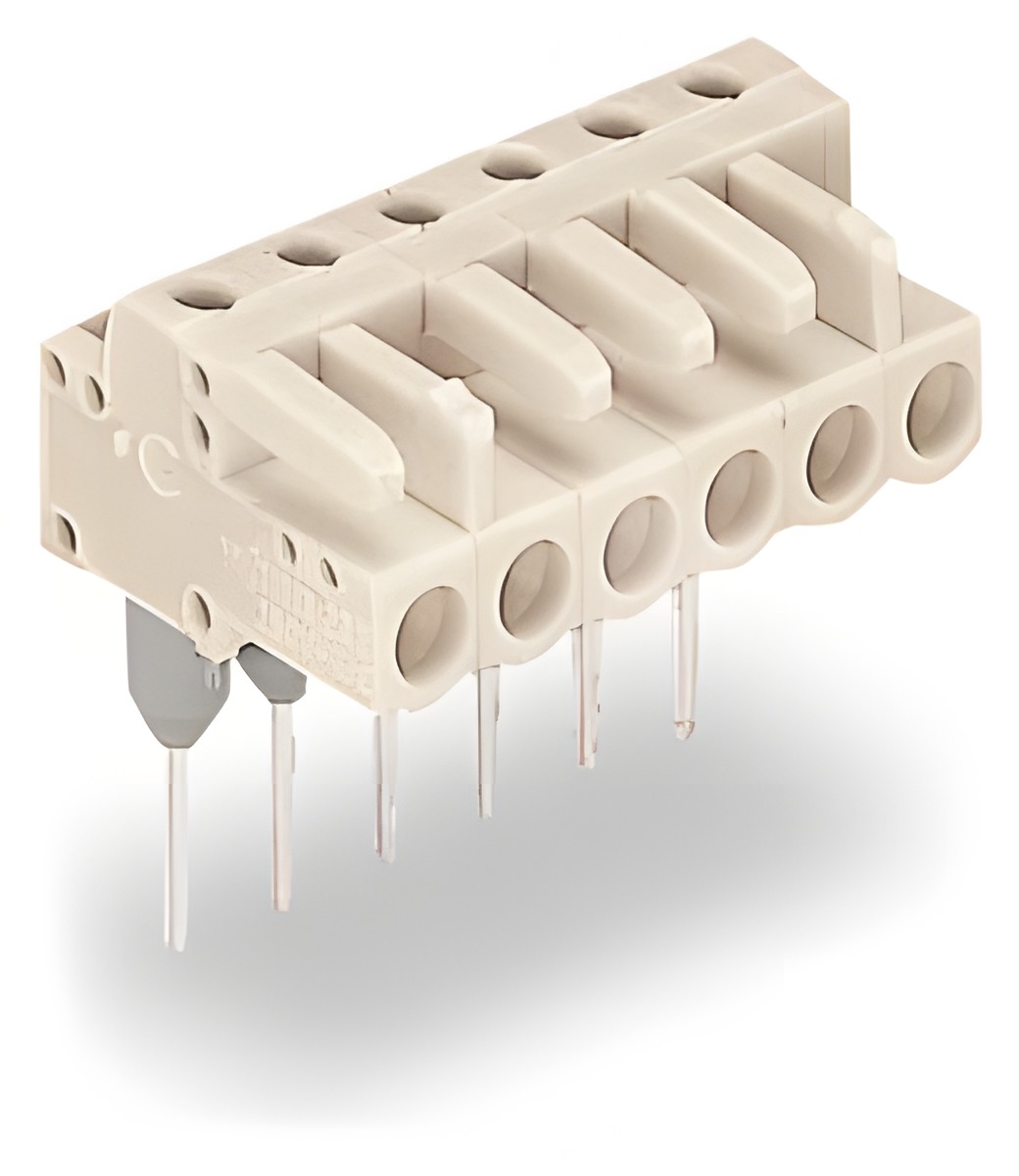 WAGO 722-232/005-000 Female connector for rail-mount terminal blocks