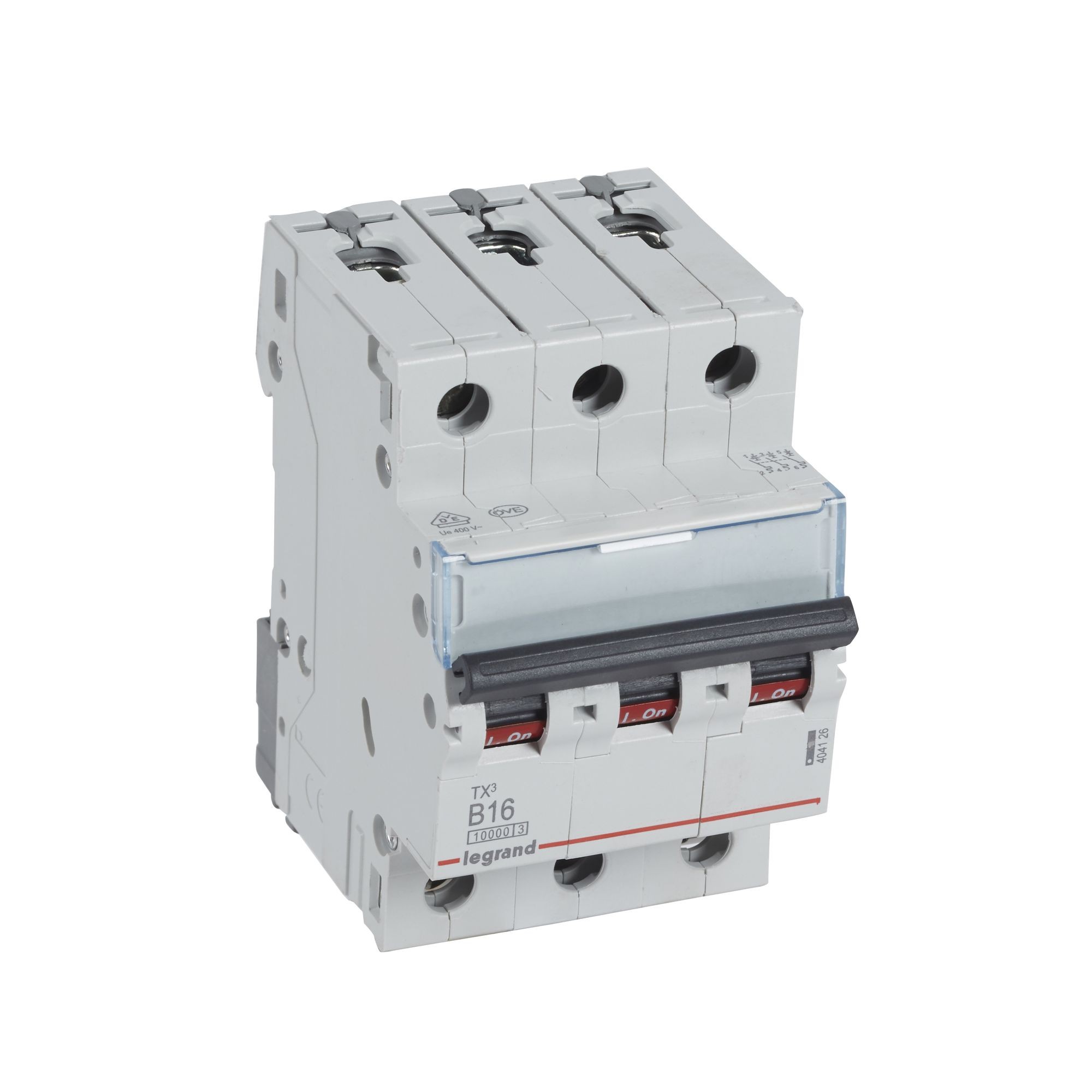 Jistič třípolový LEGRAND 404126 TX3 3P B16 10000A