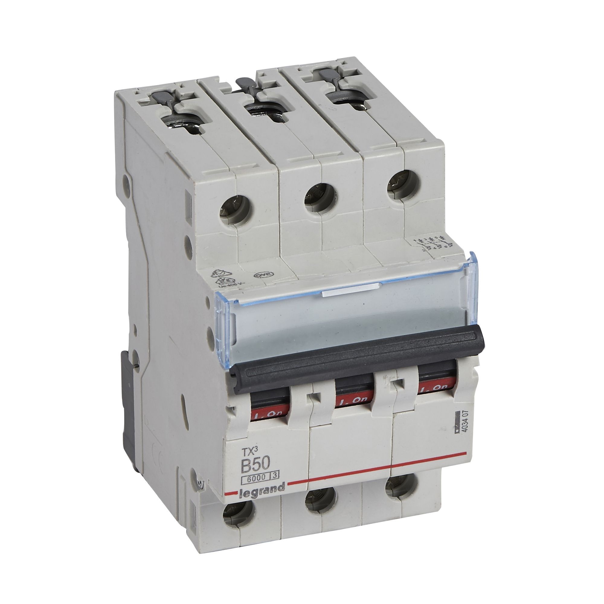 Jistič třípolový LEGRAND 403407 TX3 3P B50 6000A