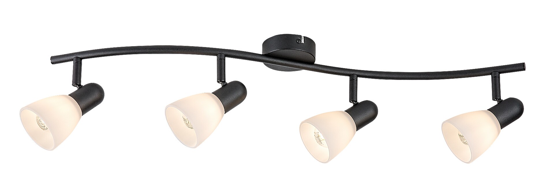 Bodové svítidlo Soma černá E14 4×40W RABALUX 73094