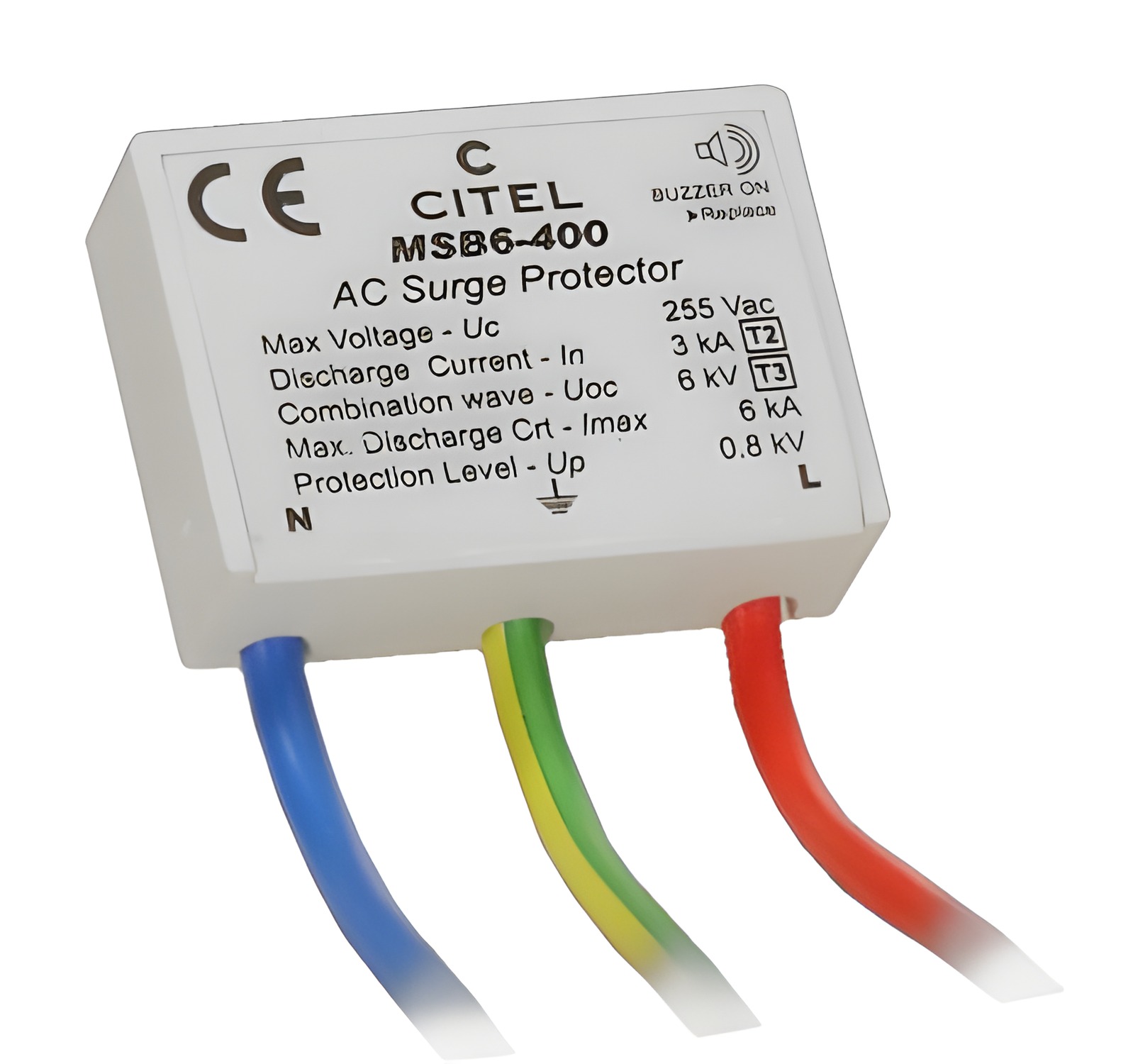 CITEL 561302 MSB6-400 Type3, buzzer status