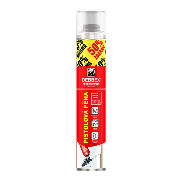 Pěna pistolová DEBBEX 40220RLT, 750 ml