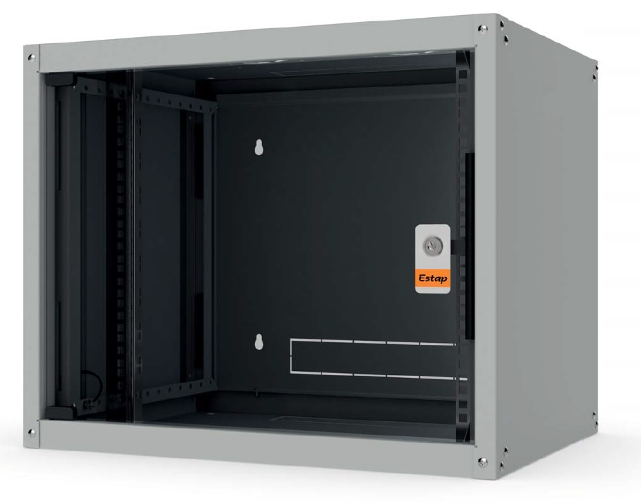 Rozvaděč nástěnný LEGRAND EVOLINE EVO9U6060, 19", 9U, 600x600 mm, nosnost 65 kg