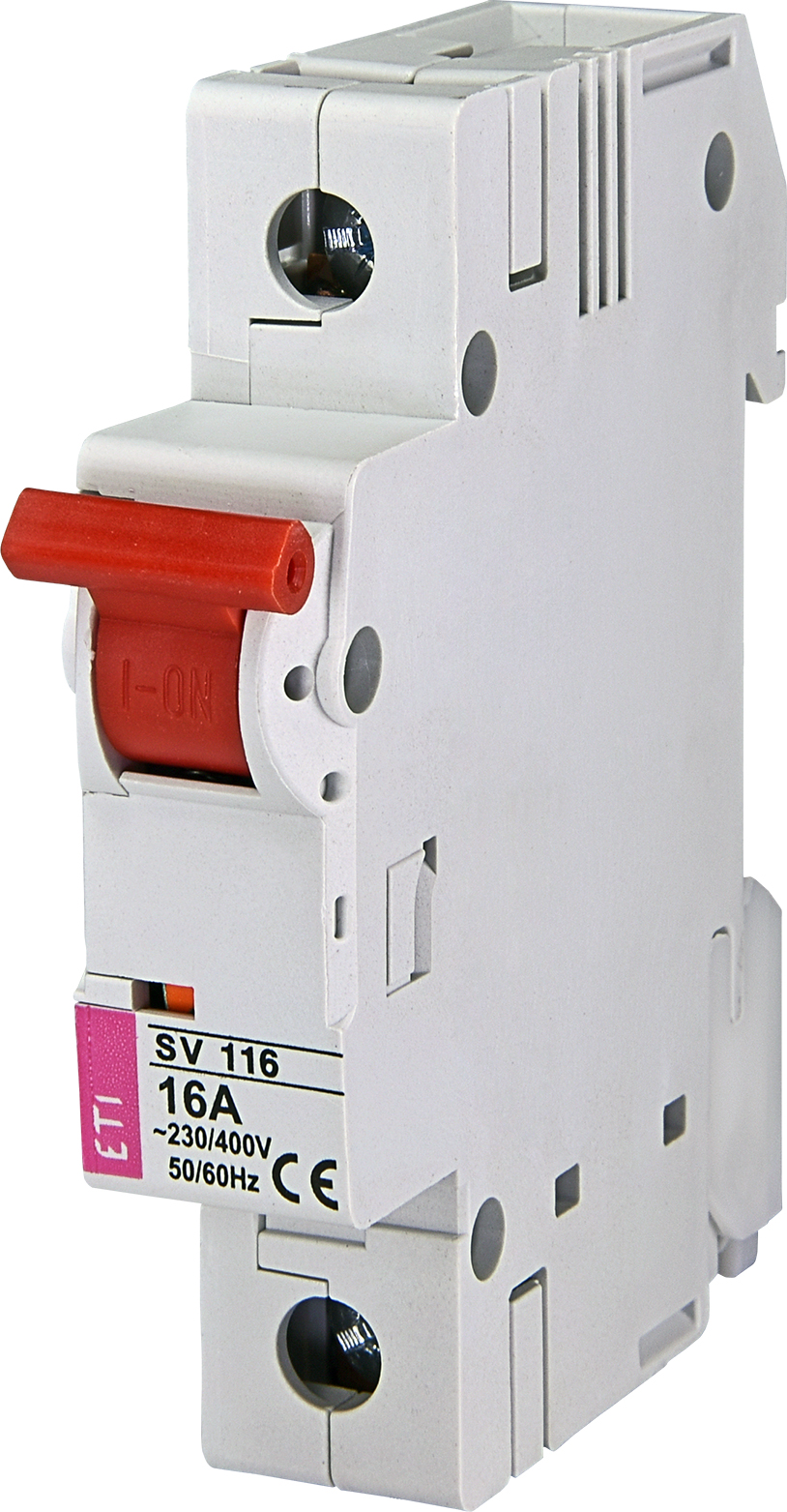 ETI 002423121 vestavěný spínač, SV 116 1p 16A