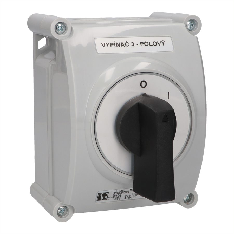 Spínač vačkový AMPERE S120203 LK16R/2.8211 OB2