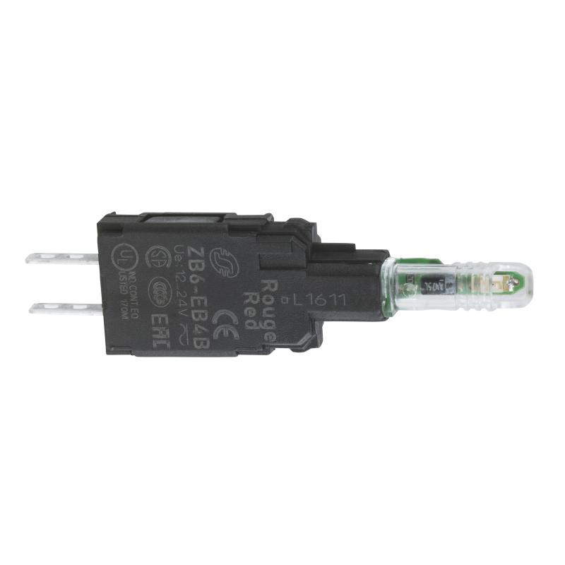 SCHN ZB6EB6B Objímka pro signálku, 12...24V - modrá
