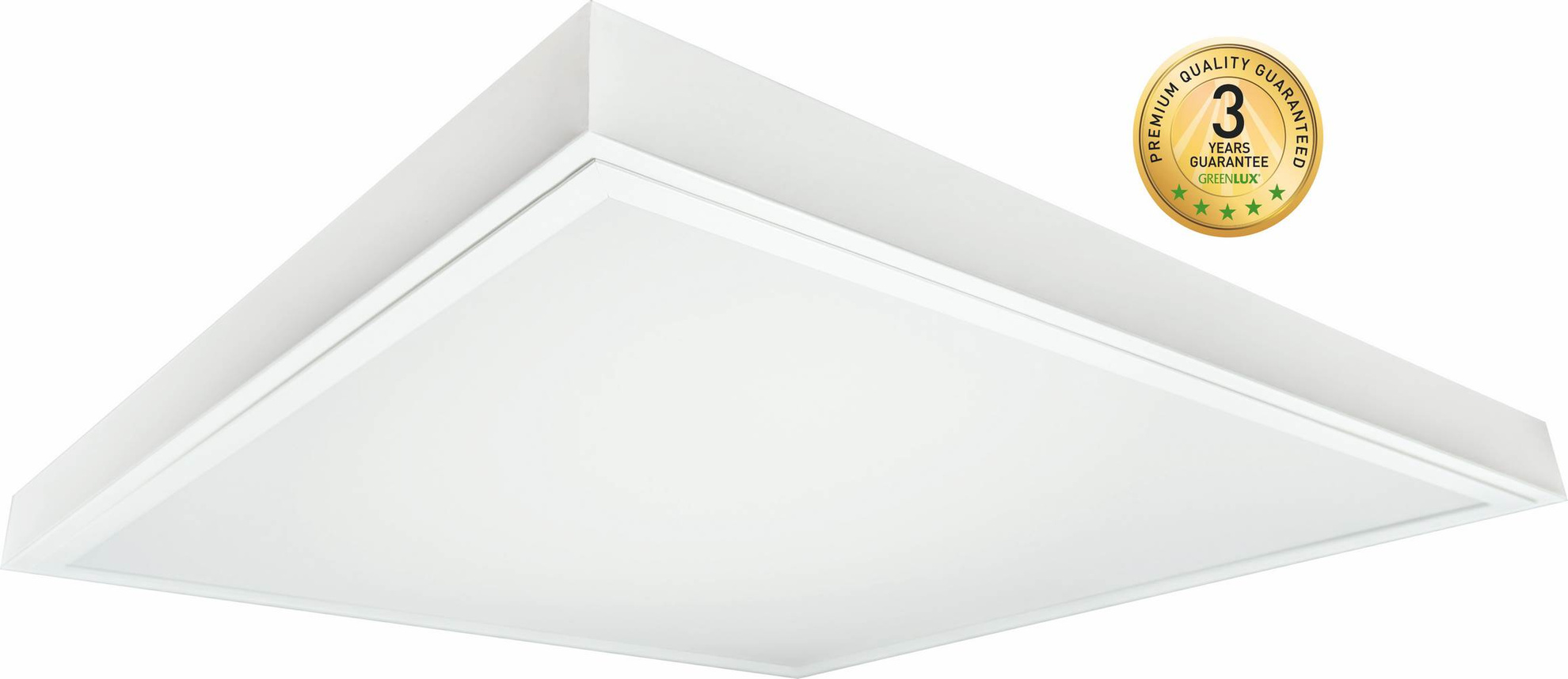 Panel LED GREENLUX ILLY 3G UGR 36W, neutrální bílá, bílá