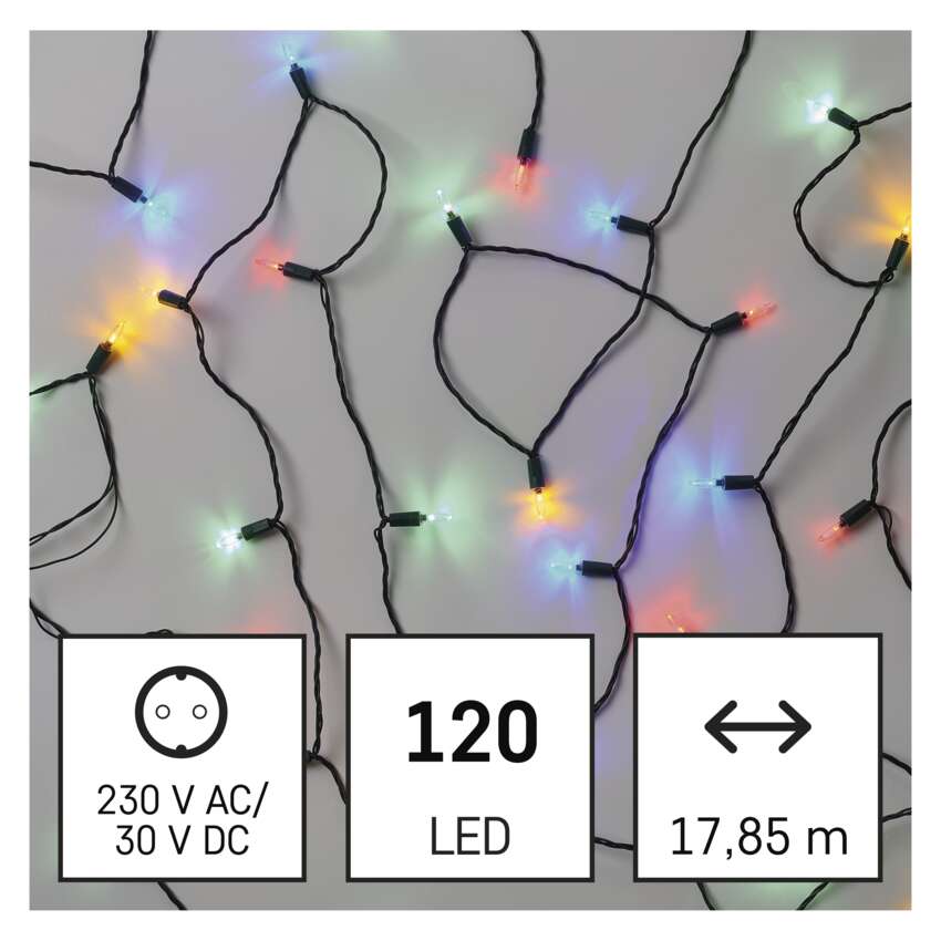 EMOS D4AM11 120 LED XMAS TRAD IP44 MC