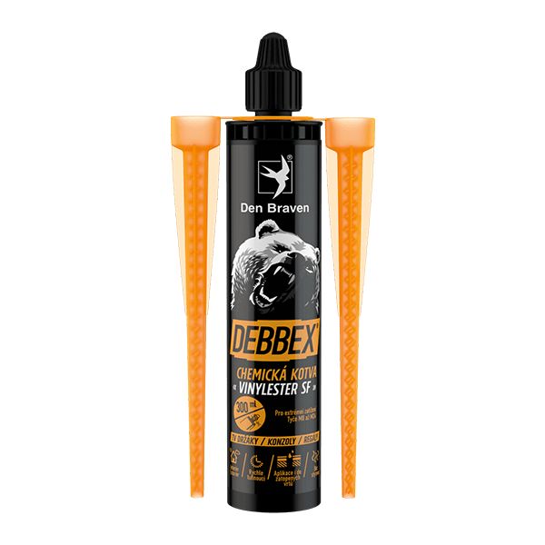 Kotva chemická DEBBEX 740161BD, VINYLESTER SF 300ml Debbex