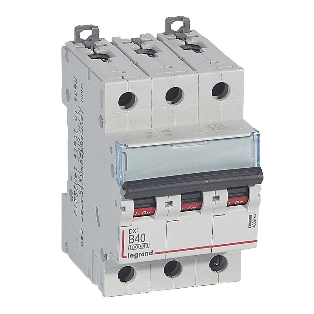 Jistič třípolový LEGRAND 408995 DX3 3P B40 10000A/16KA
