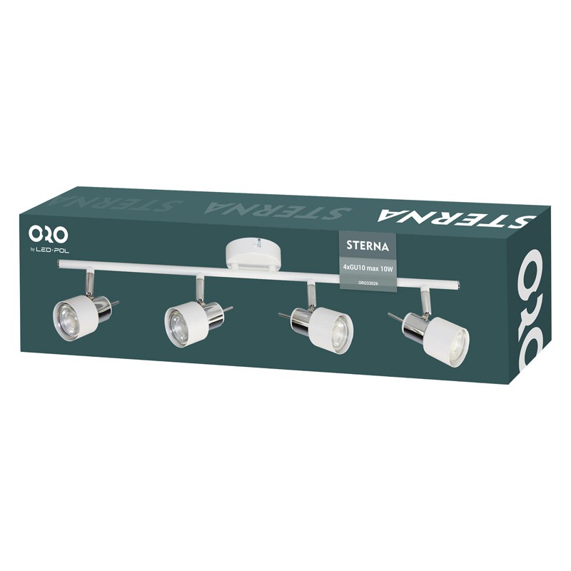 LED bodové svítidlo LED-POL Sterna 4XGU10 W