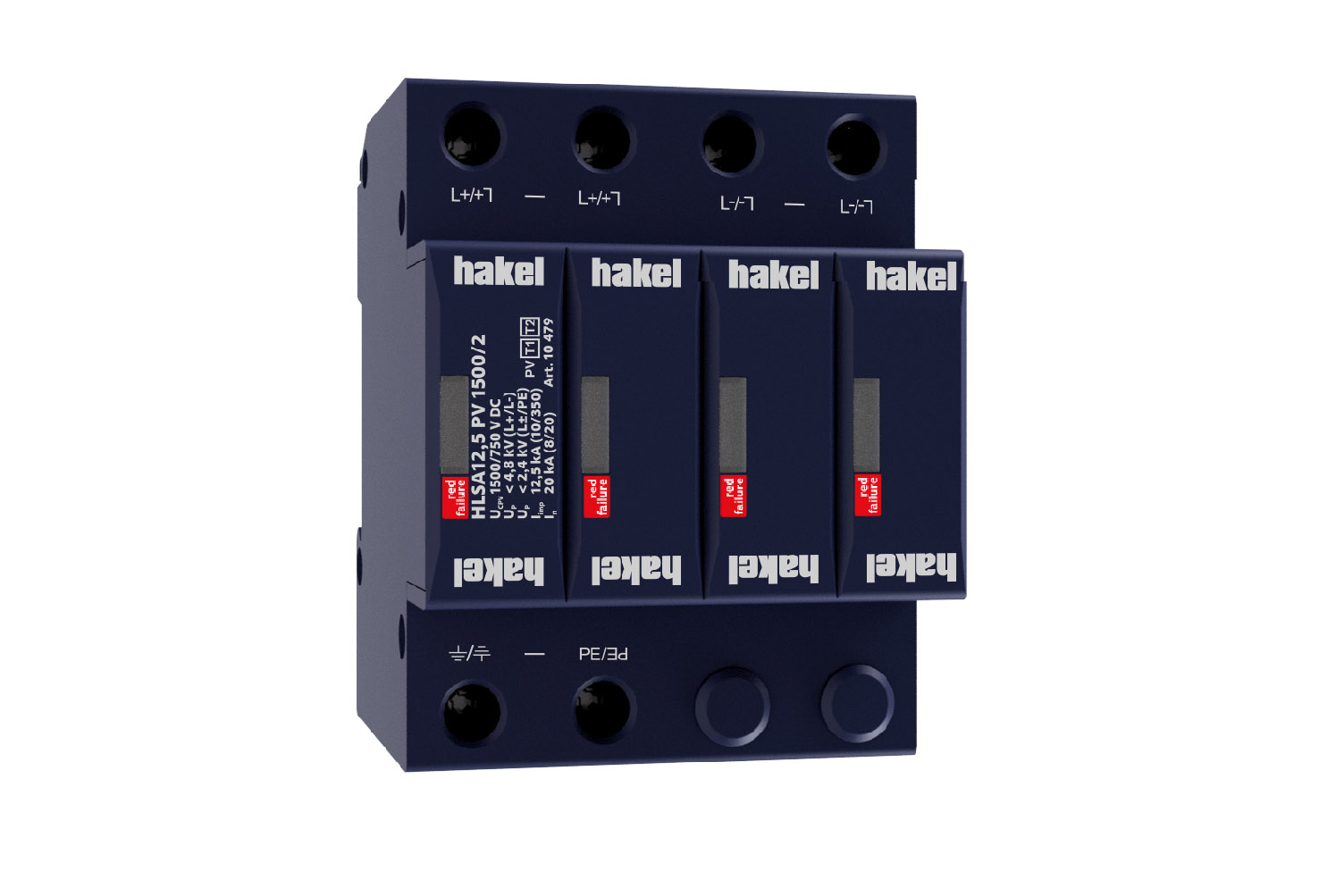 HAKEL 10479 HLSA12,5 PV 1500/2 SPD PV typ 1 + 2