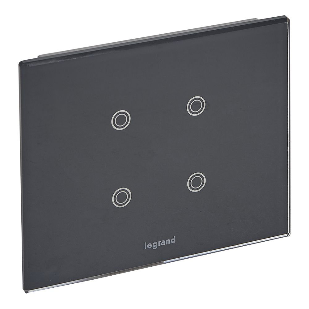 LEG 067574 CL DOTYK.OVL. 4TL KNX GRAFIT